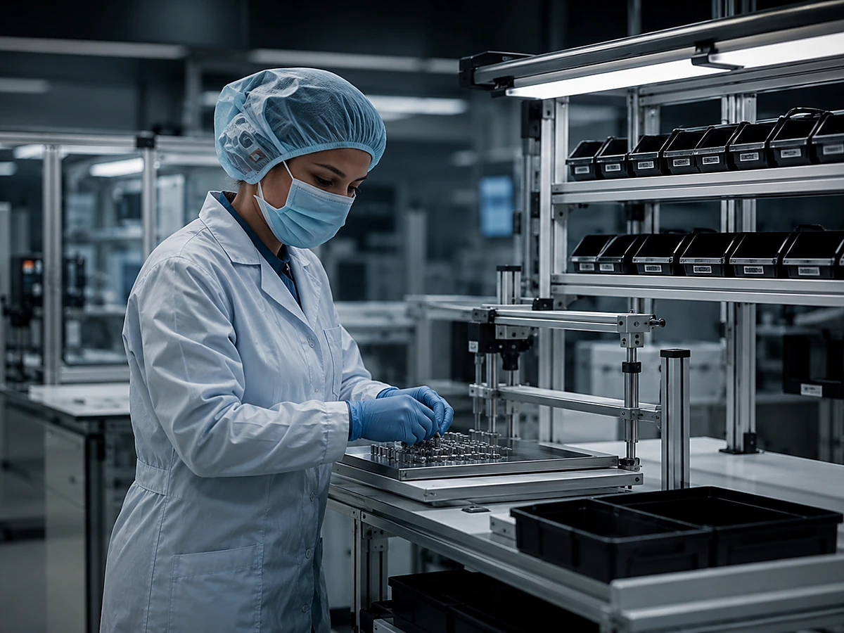 INJA CleanLine Arbeitsplatz für Pharma und MedTech