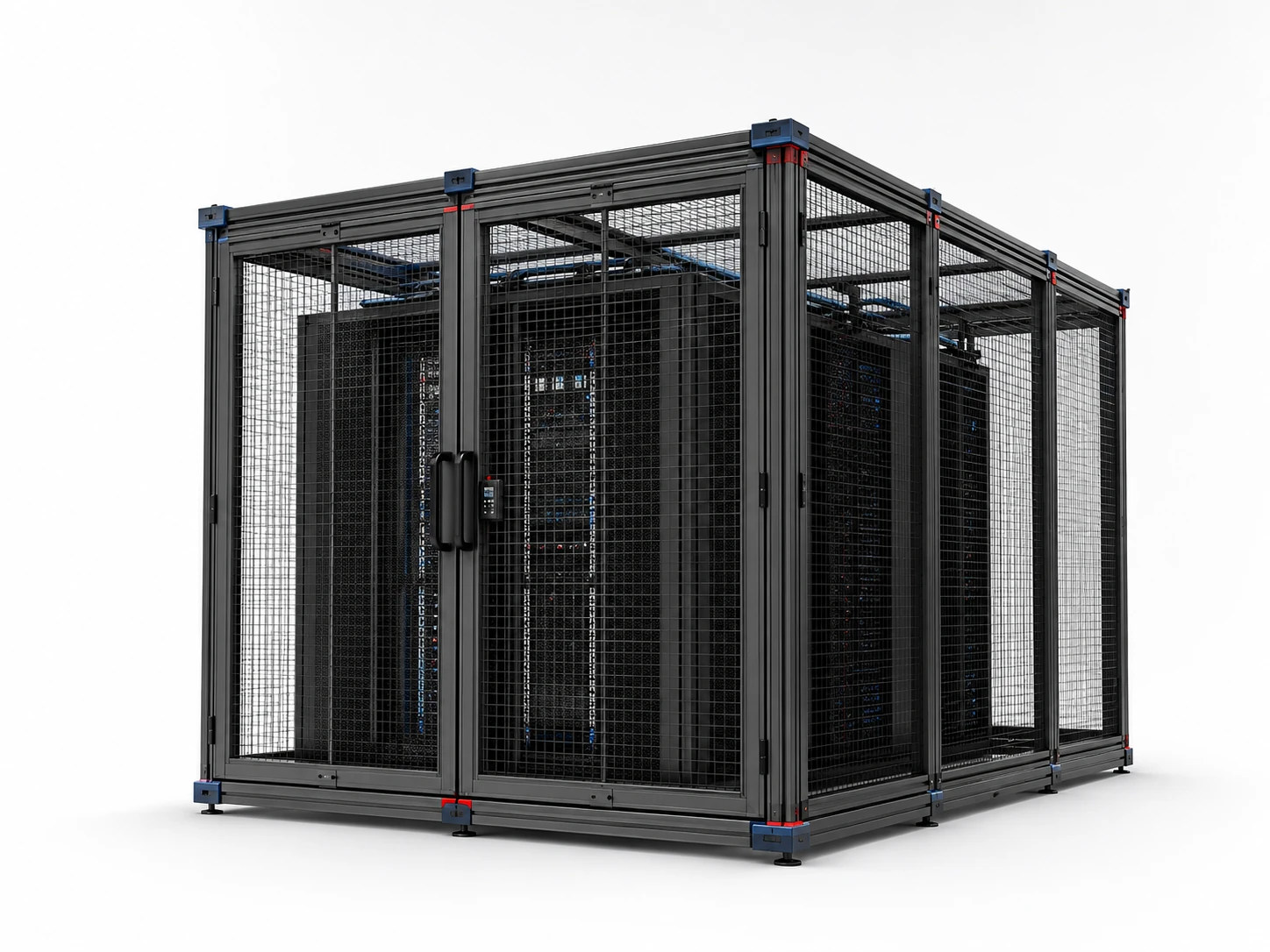 INJA DataShield – Data-Center Cage und mechanische Infrastruktur